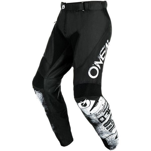 O'Neal 2025 Motocross Pants Mayhem Scarz Black White